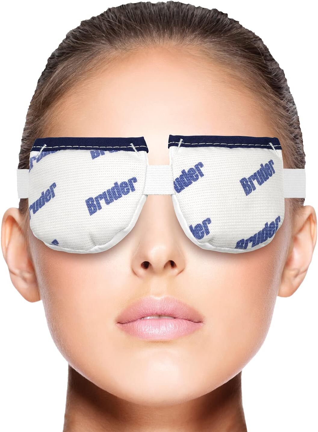 Heated dry eye compress