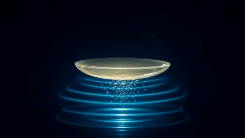 Cavitation micro-bubbles animation